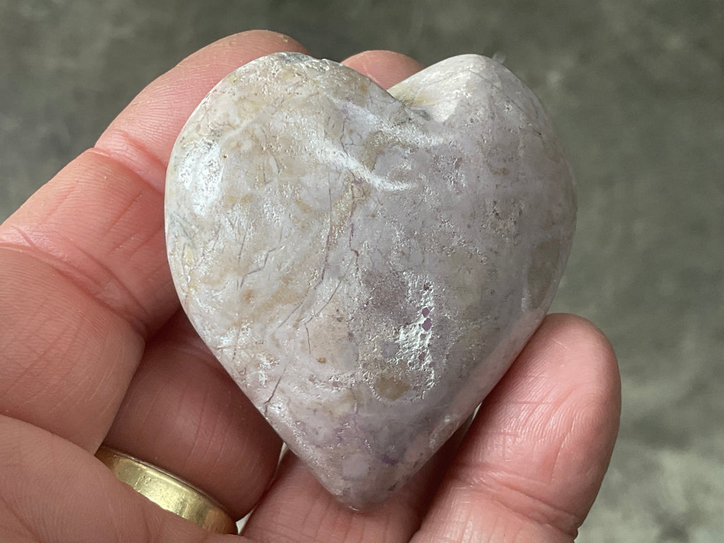 75g Phosphosiderite Heart B