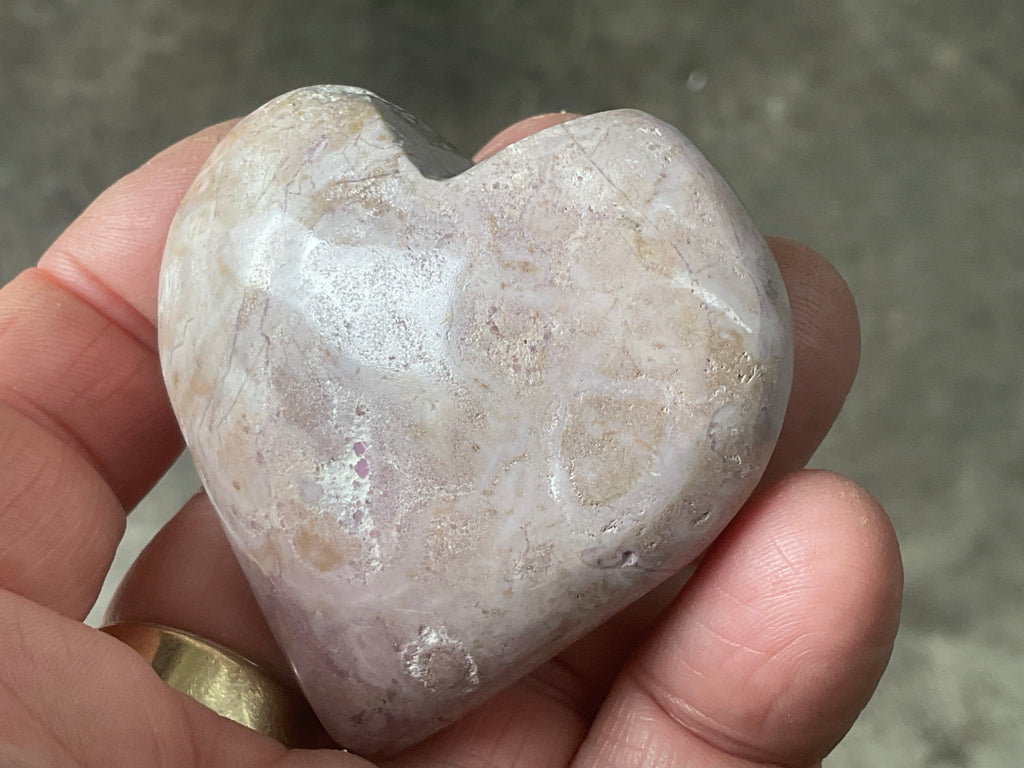 75g Phosphosiderite Heart B