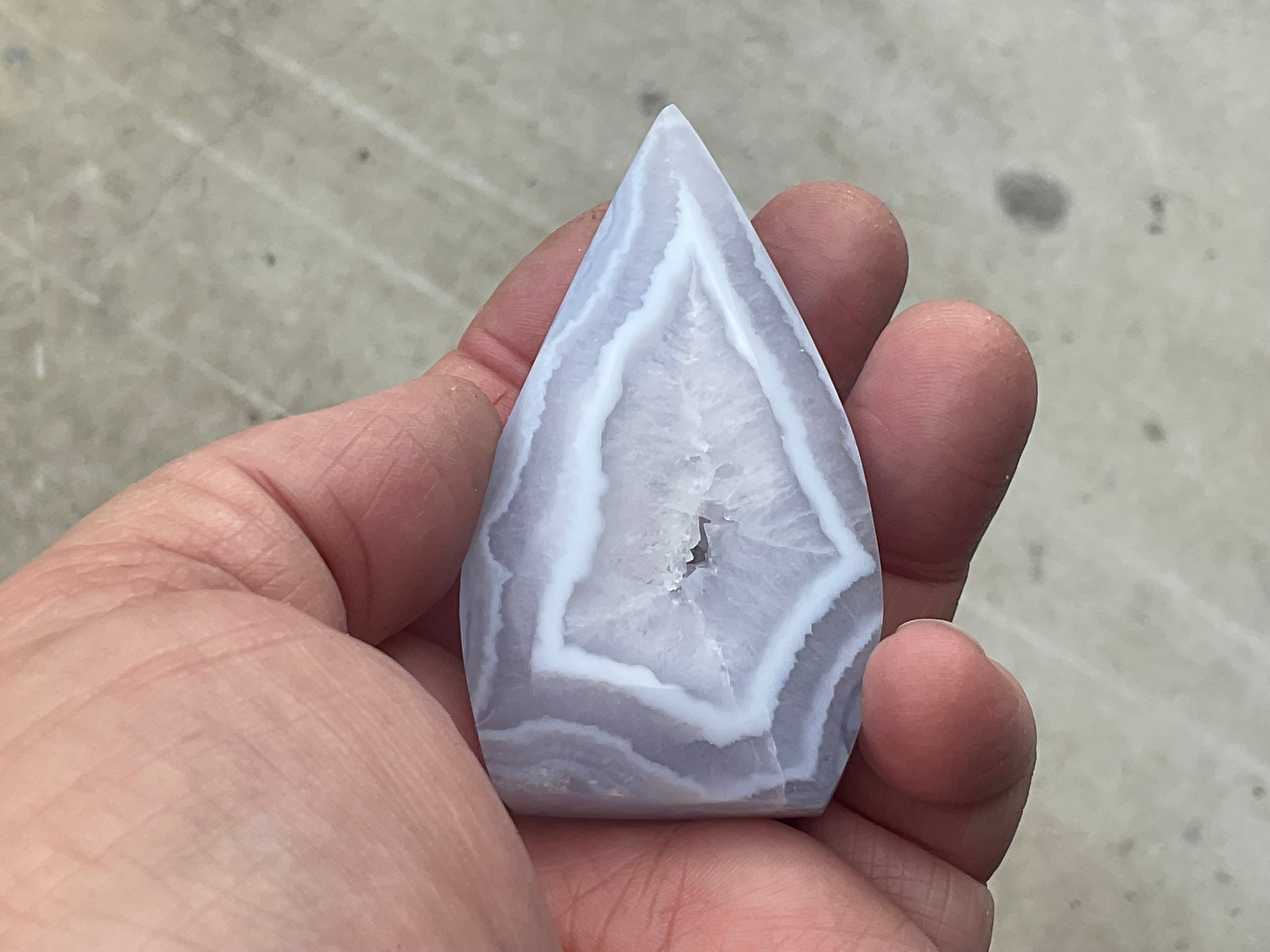80g Blue Lace Agate Freeform 2A