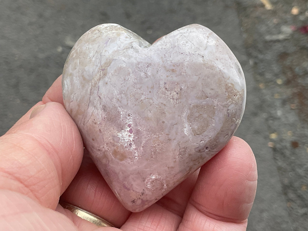 75g Phosphosiderite Heart B