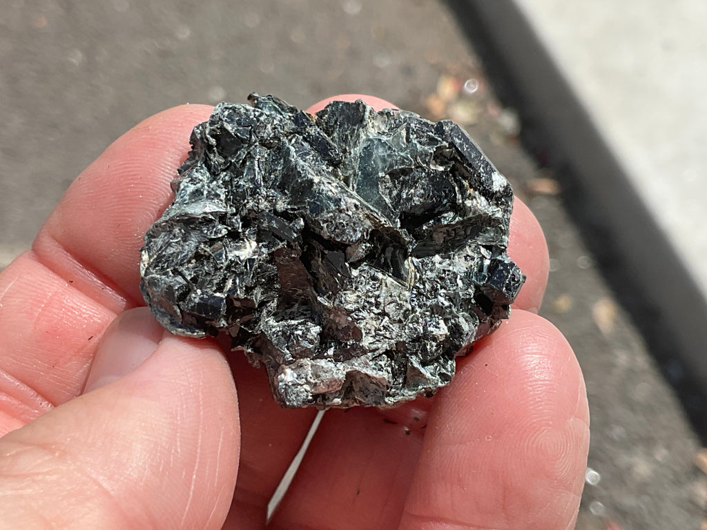 24g Black Dravite in Matrix Specimen 2A from Yinnietharra Western Australia