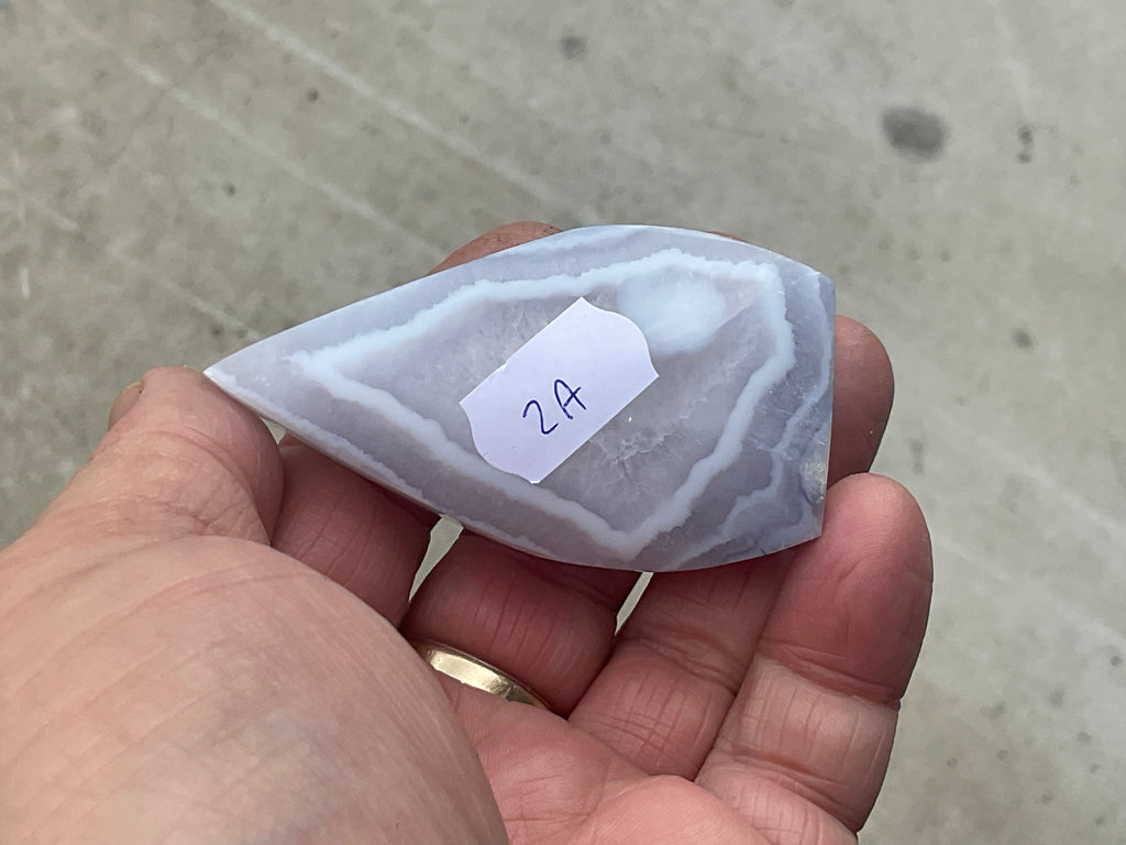 80g Blue Lace Agate Freeform 2A