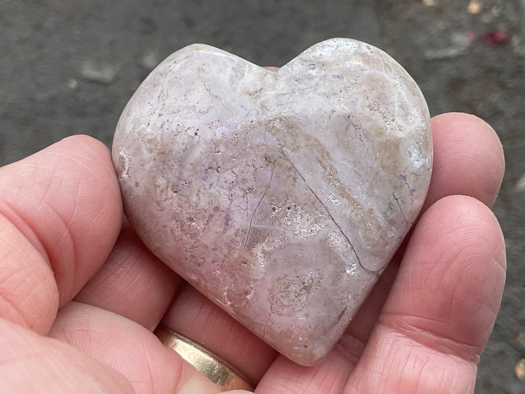 75g Phosphosiderite Heart B