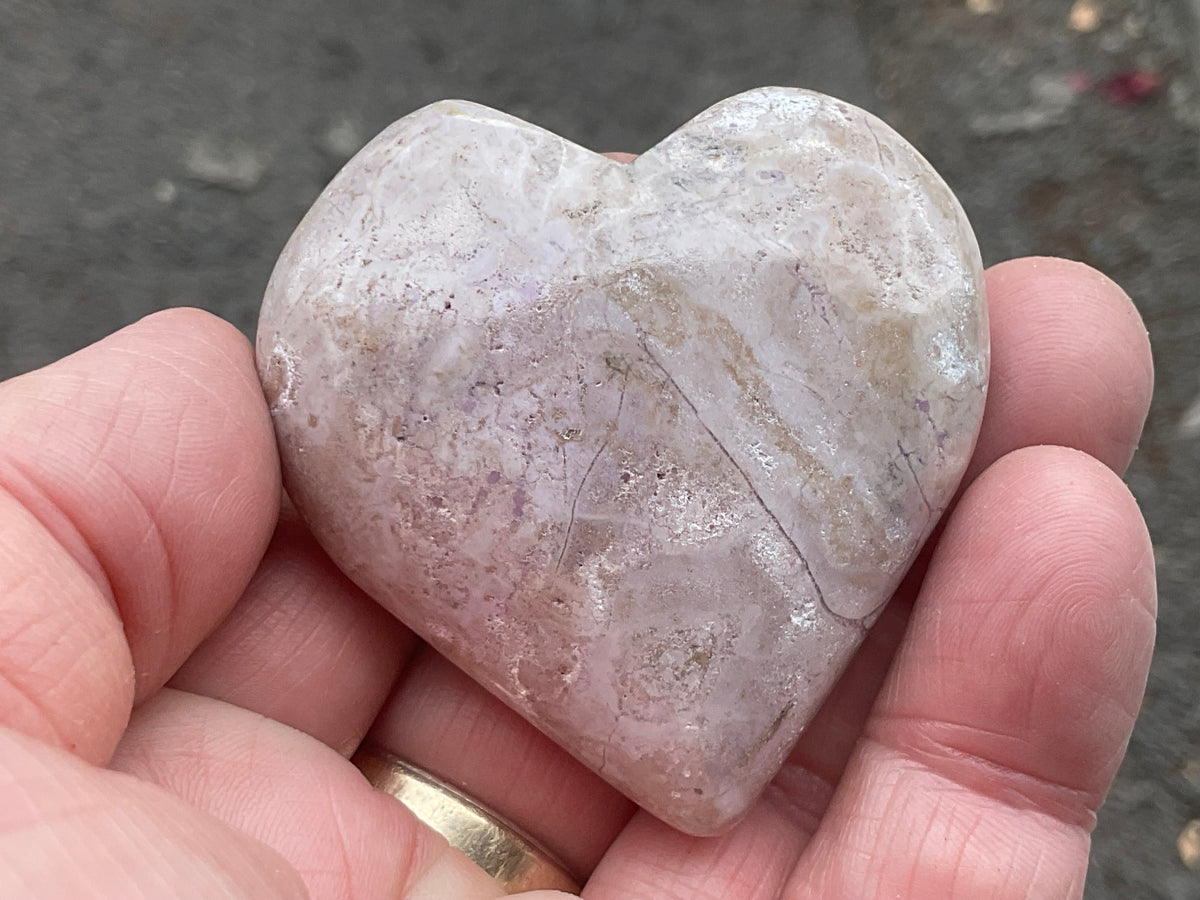 75g Phosphosiderite Heart B