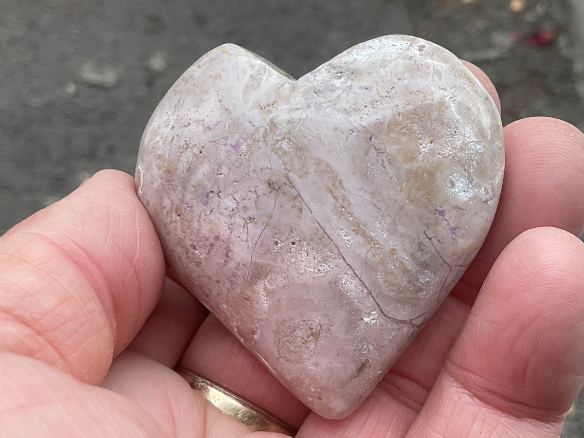 75g Phosphosiderite Heart B