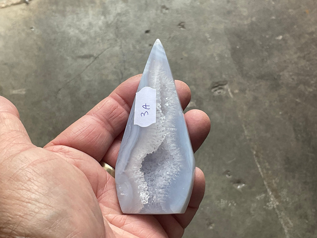 96g Blue Lace Agate Freeform 3A