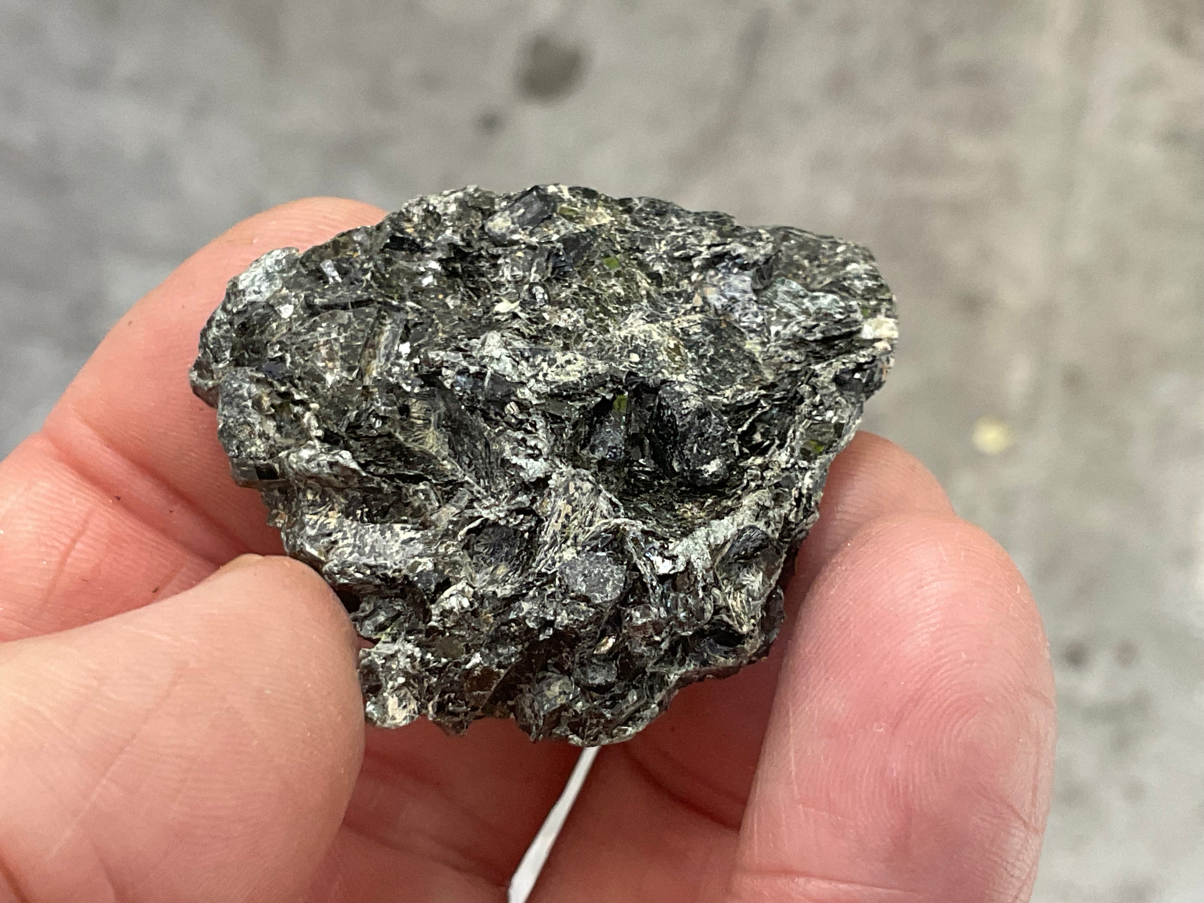 26g Black Dravite in Matrix Specimen 2B from Yinnietharra Western Australia