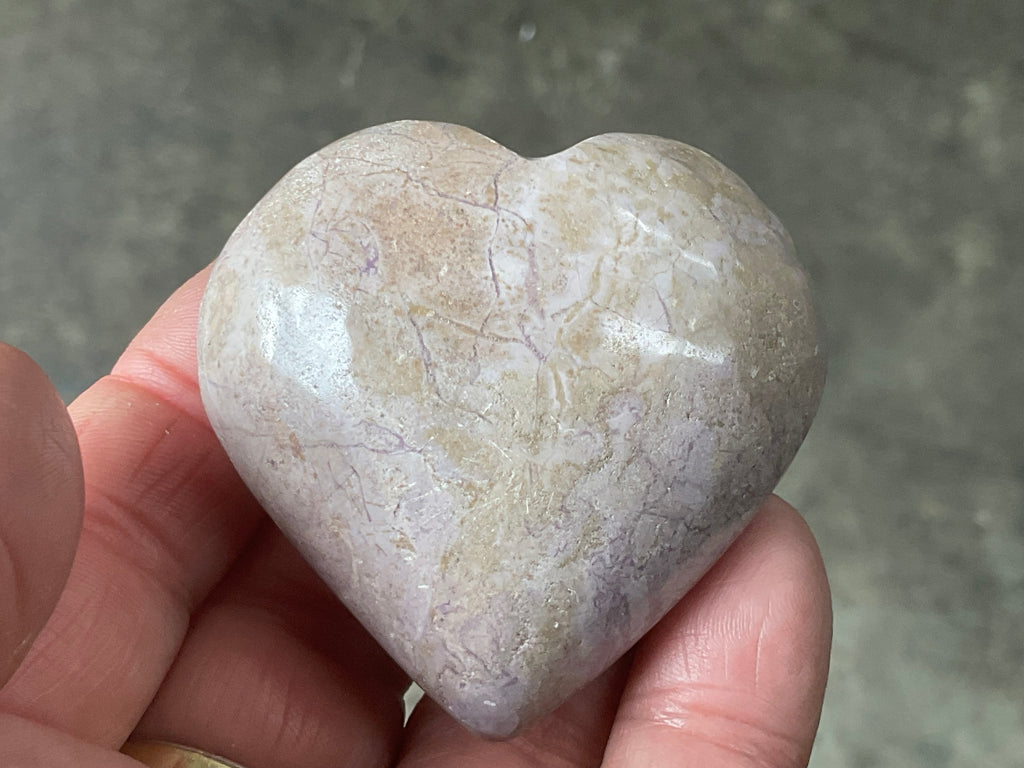 85g Phosphosiderite Heart C