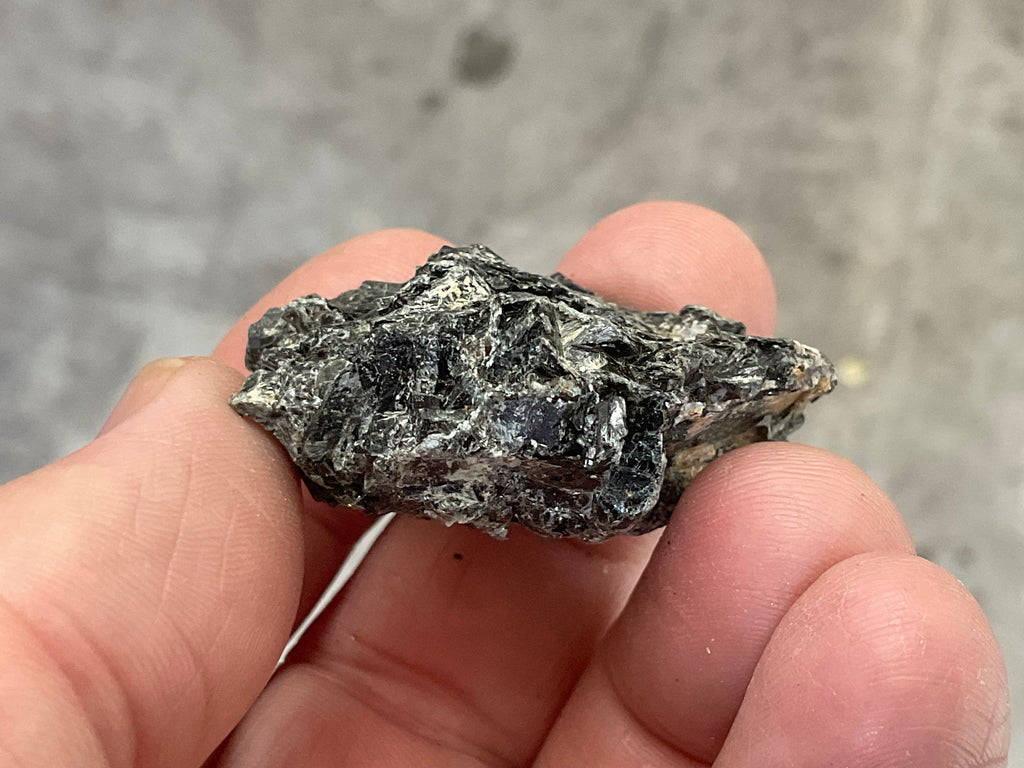 26g Black Dravite in Matrix Specimen 2B from Yinnietharra Western Australia