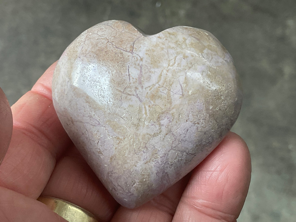 85g Phosphosiderite Heart C