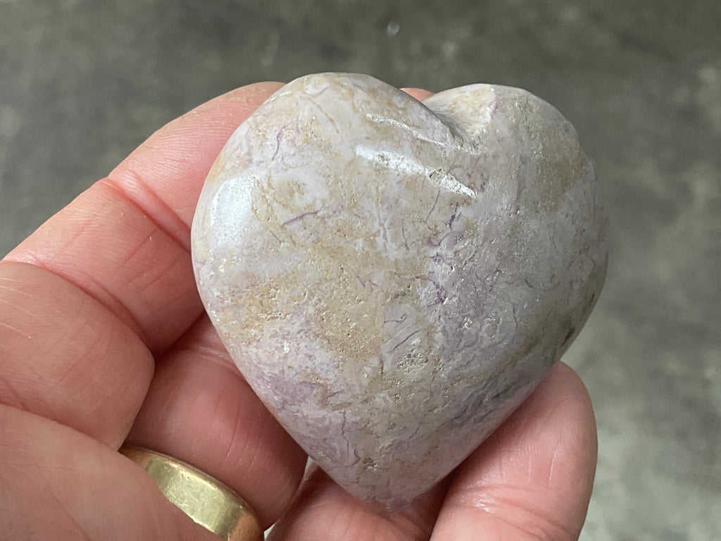 85g Phosphosiderite Heart C
