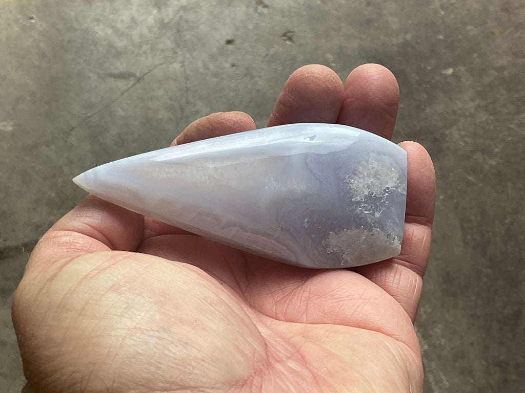 96g Blue Lace Agate Freeform 3A