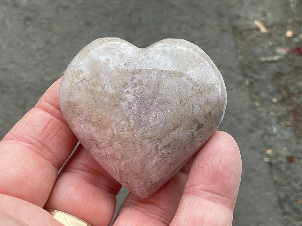 85g Phosphosiderite Heart C