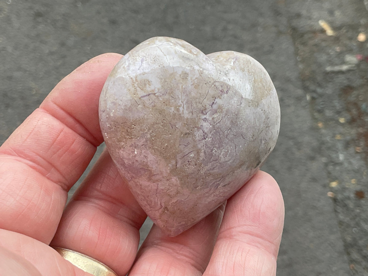 85g Phosphosiderite Heart C