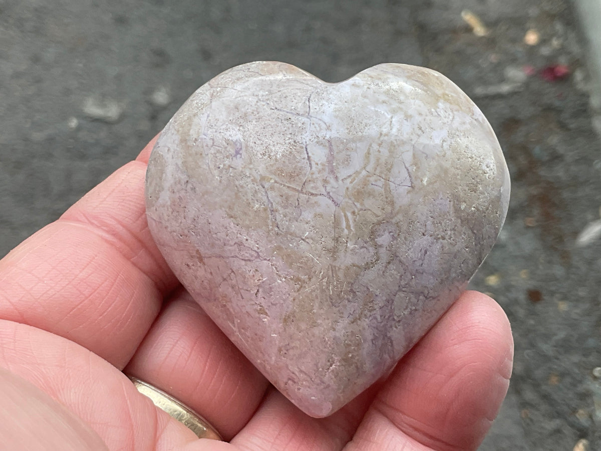 85g Phosphosiderite Heart C