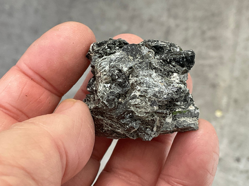 36g Black Dravite in Matrix Specimen 2C from Yinnietharra Western Australia