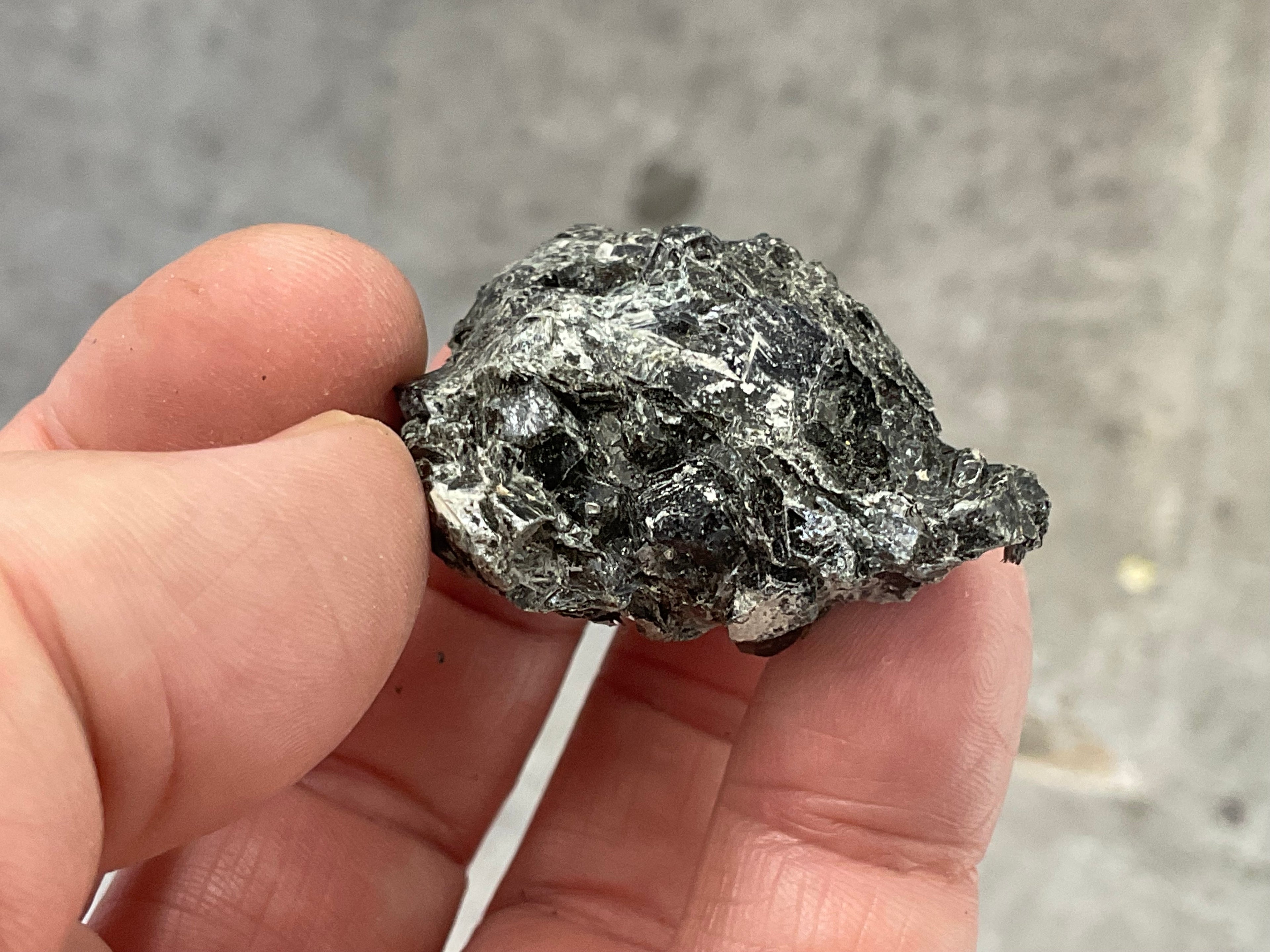 36g Black Dravite in Matrix Specimen 2C from Yinnietharra Western Australia