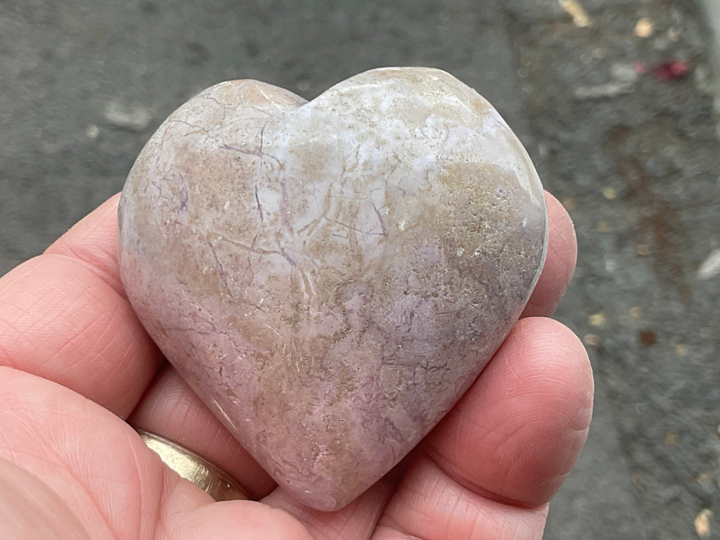 85g Phosphosiderite Heart C