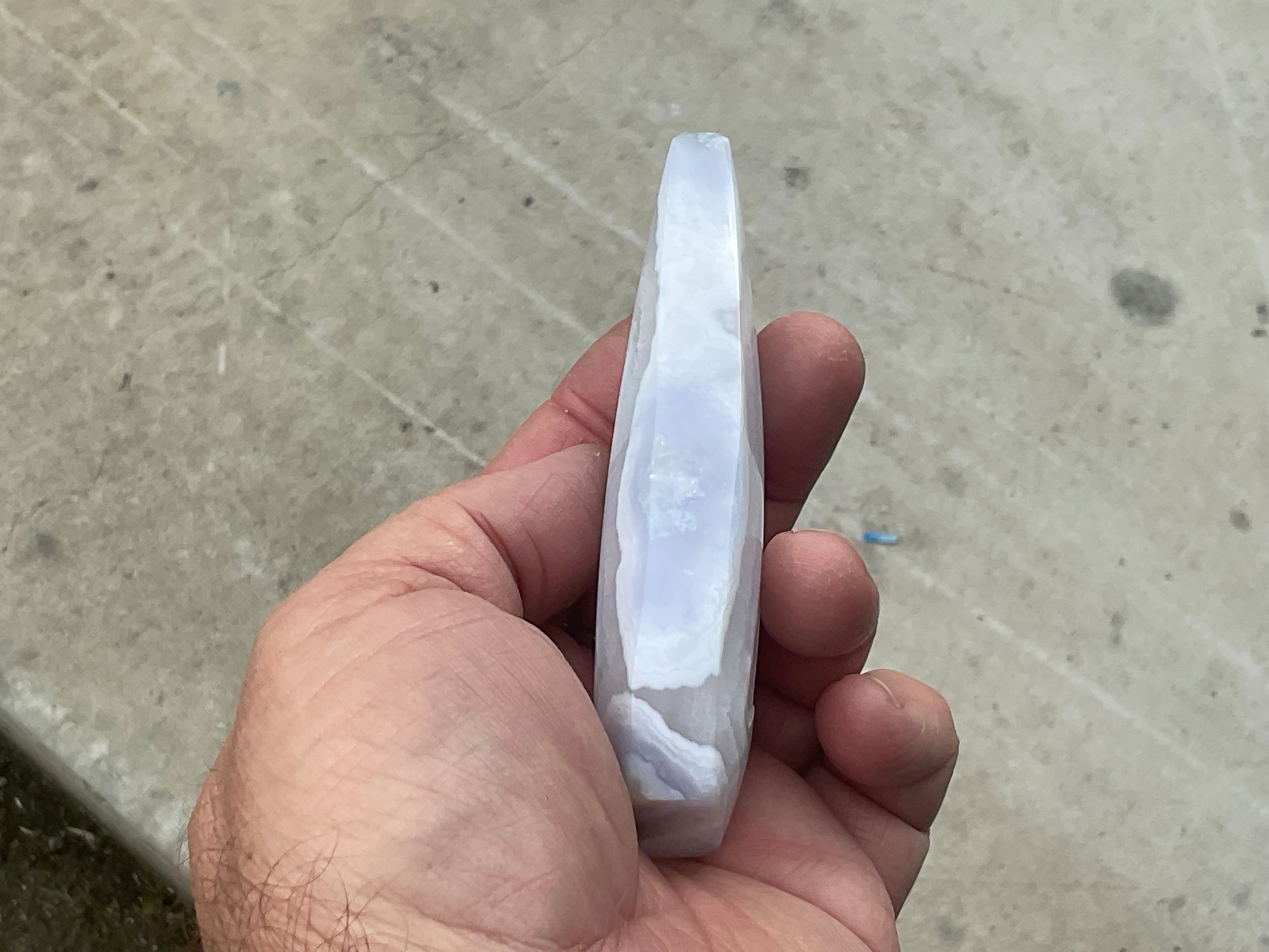 106g Blue Lace Agate Freeform 3C
