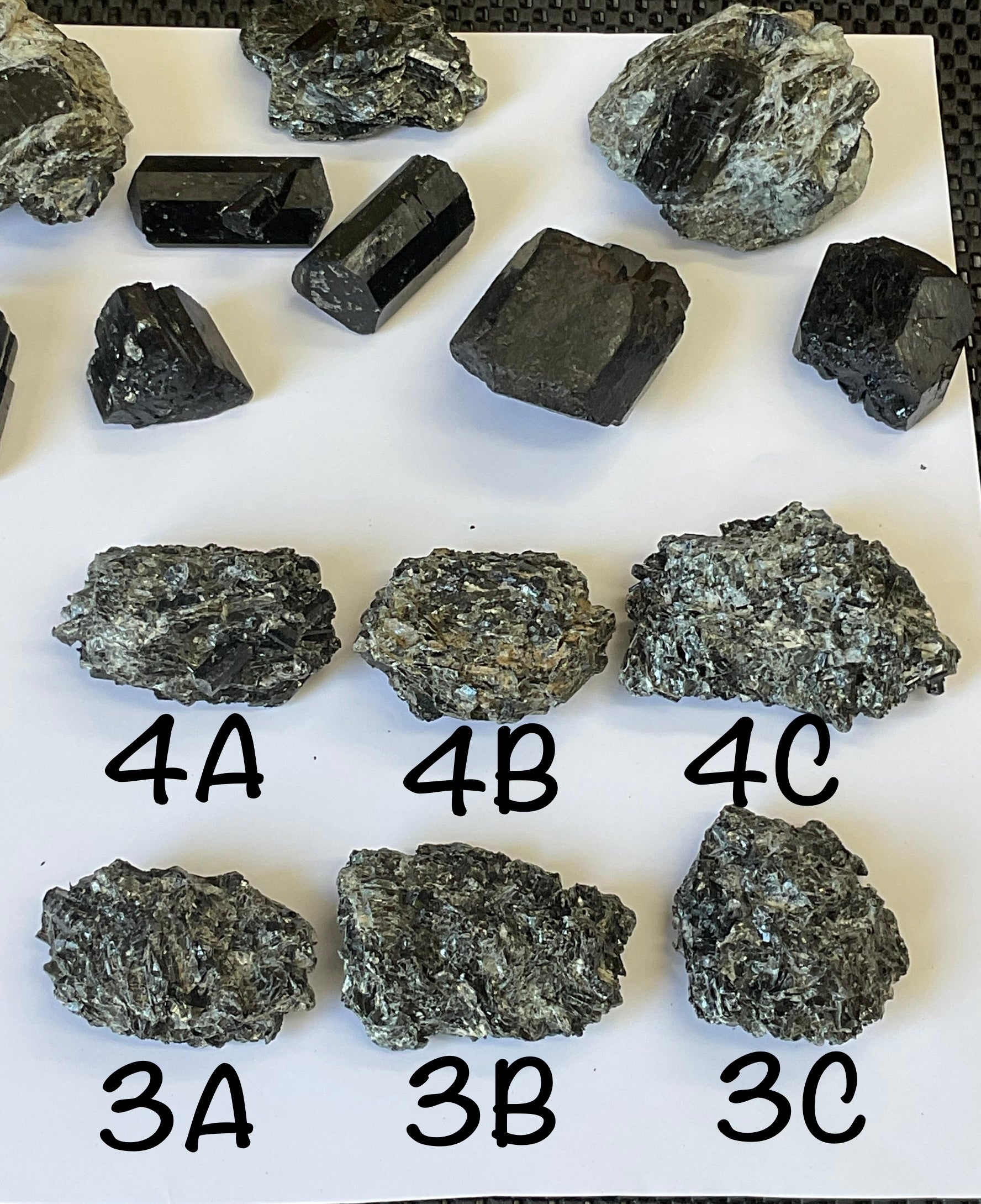 70g Black Dravite in Matrix Specimen 3C from Yinnietharra Western Australia