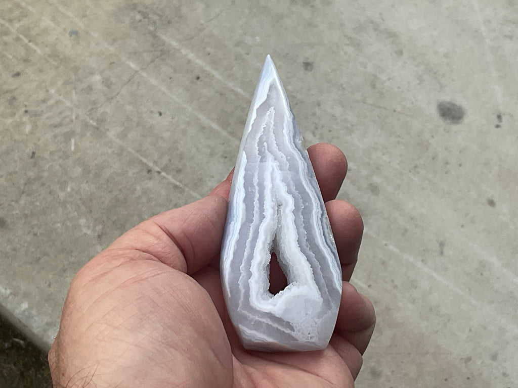 106g Blue Lace Agate Freeform 3C