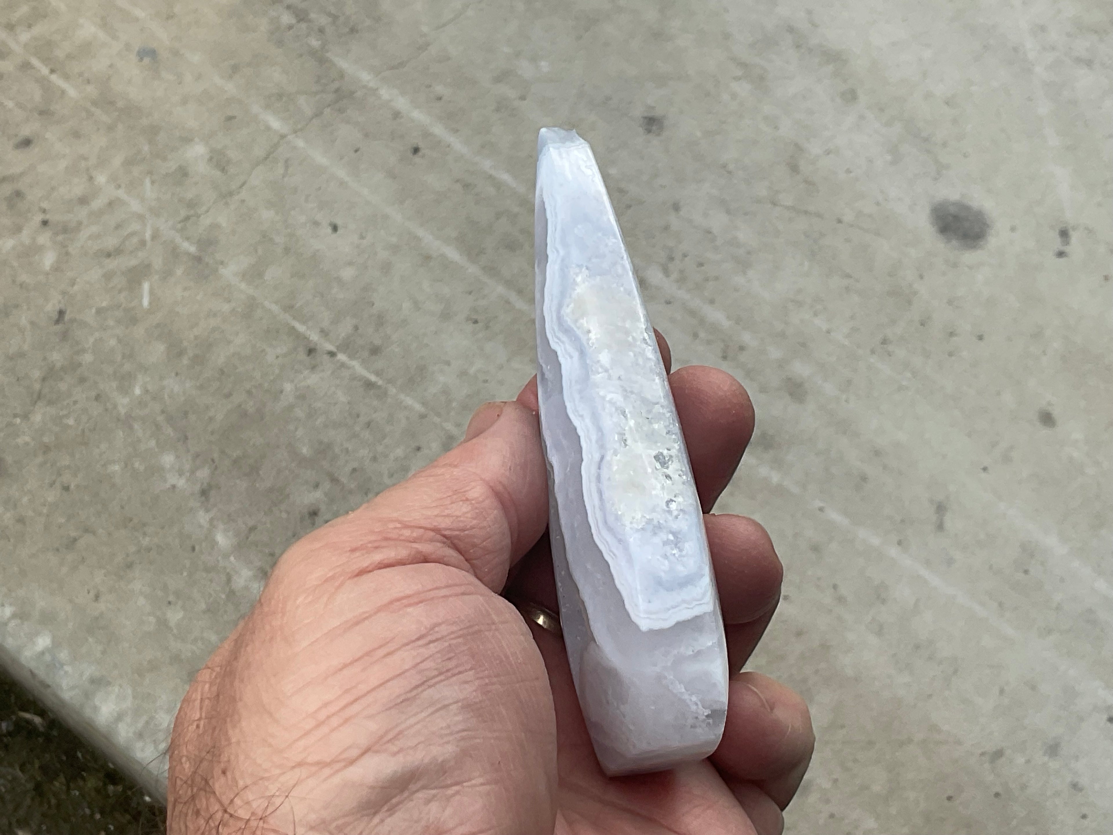 106g Blue Lace Agate Freeform 3C