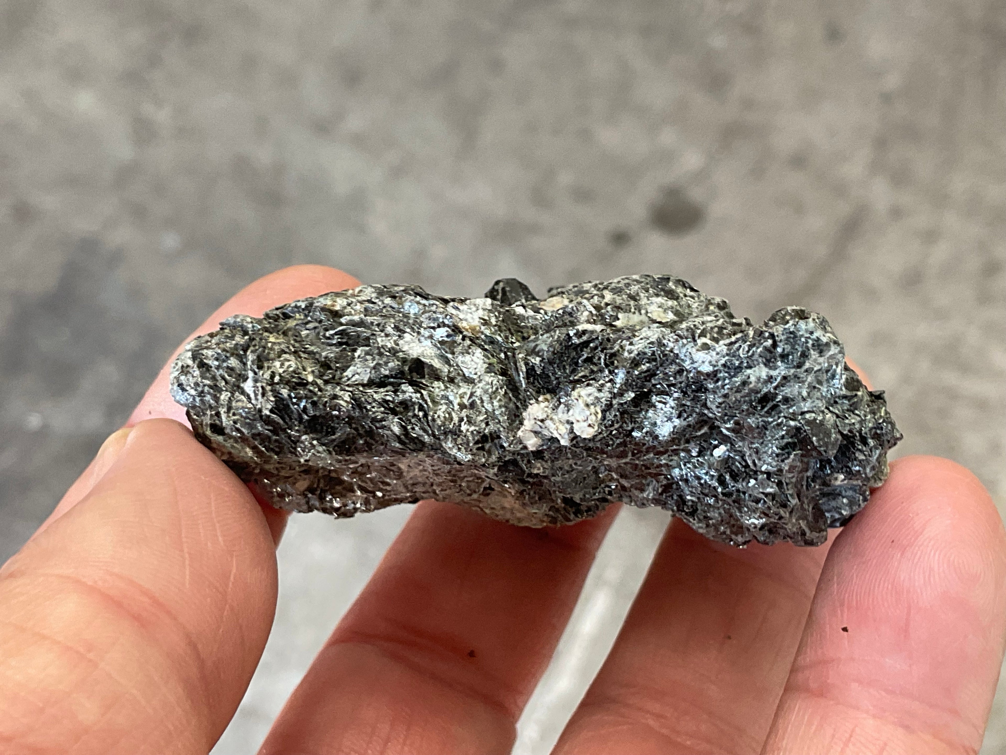 70g Black Dravite Specimen 3B from Yinnietharra Western Australia