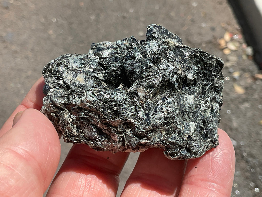 70g Black Dravite Specimen 3B from Yinnietharra Western Australia