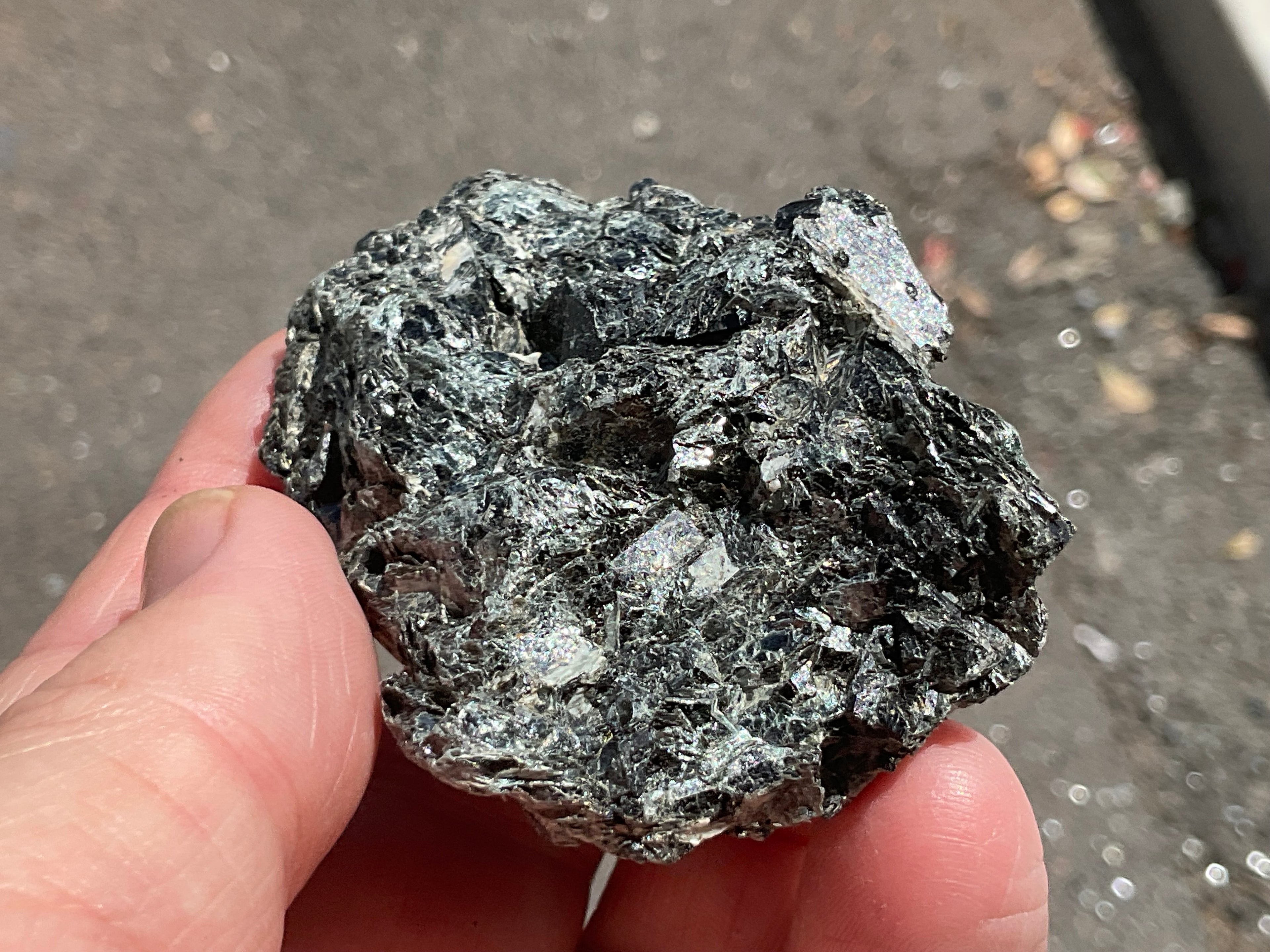 70g Black Dravite Specimen 3B from Yinnietharra Western Australia