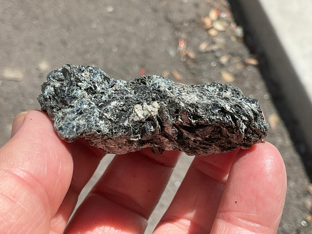 70g Black Dravite Specimen 3B from Yinnietharra Western Australia
