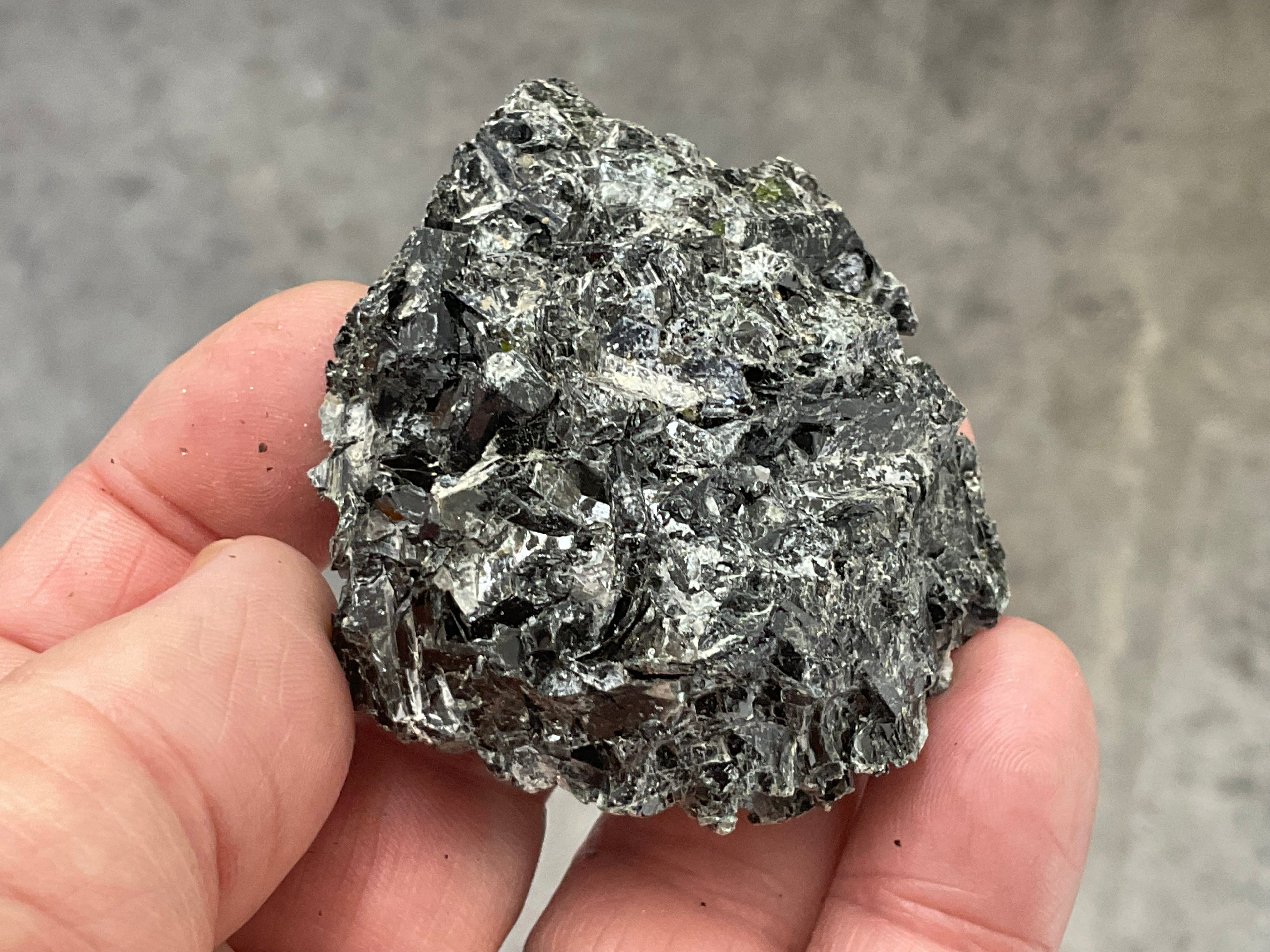 70g Black Dravite in Matrix Specimen 3C from Yinnietharra Western Australia
