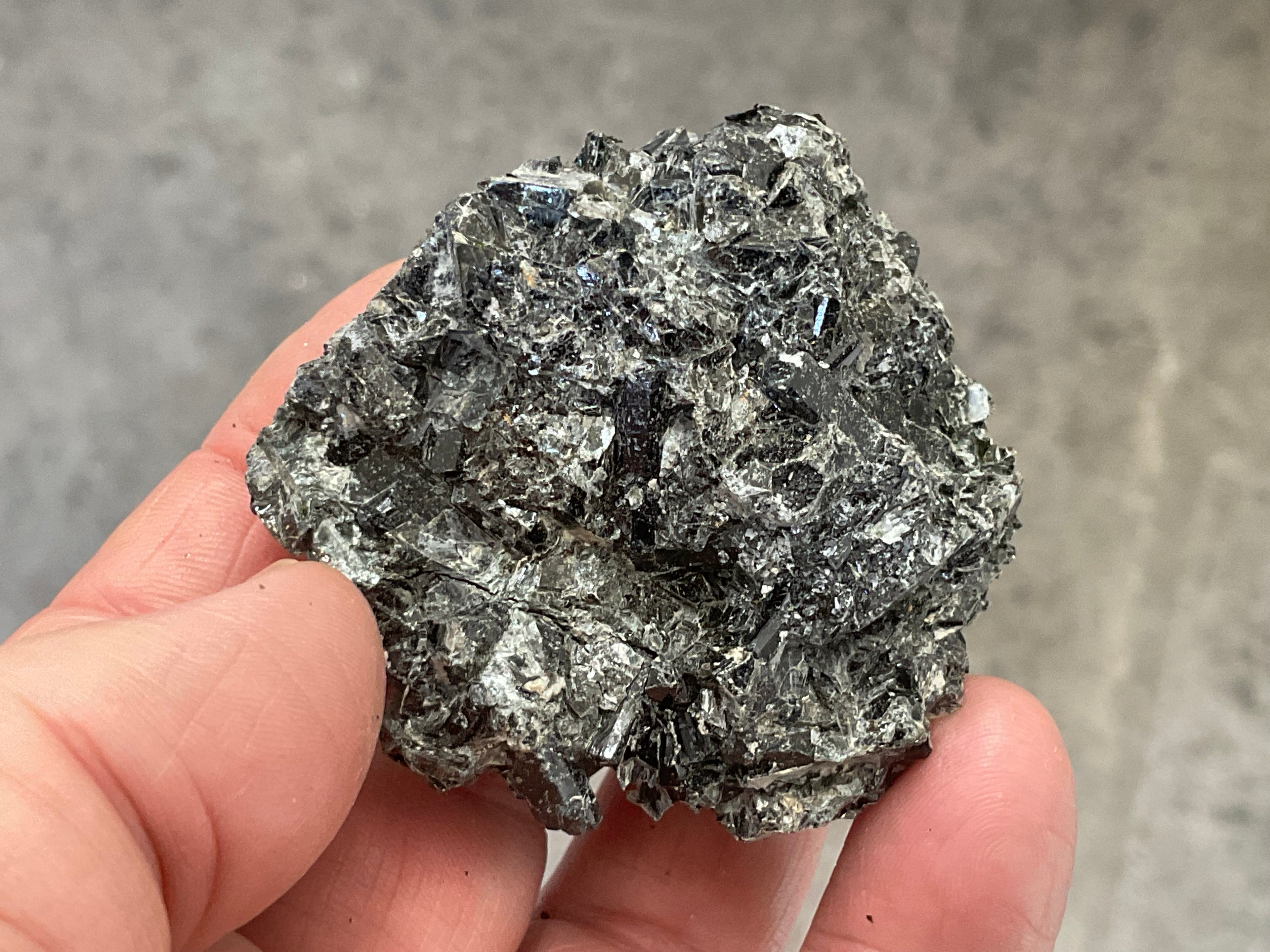 70g Black Dravite in Matrix Specimen 3C from Yinnietharra Western Australia