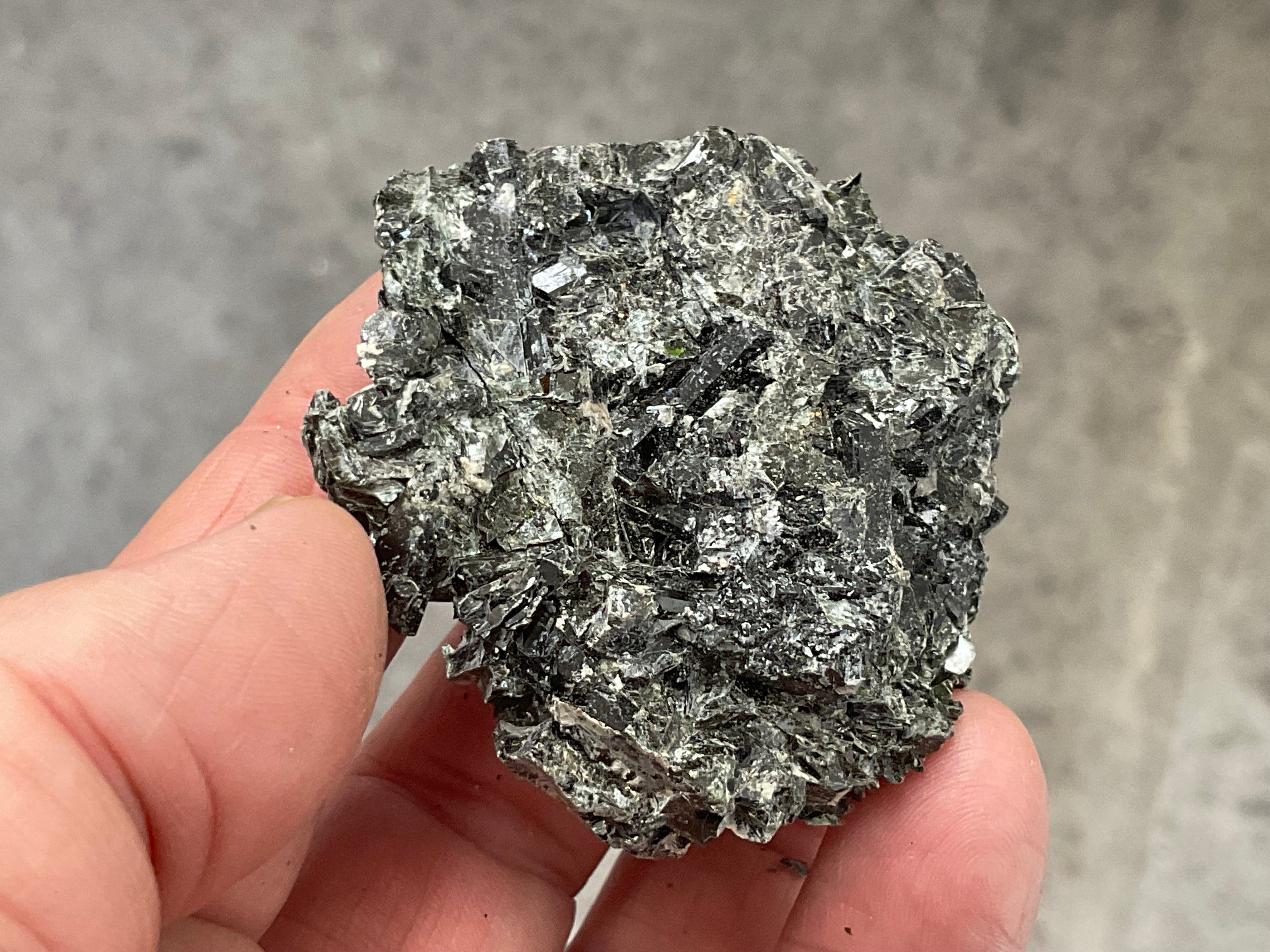 70g Black Dravite in Matrix Specimen 3C from Yinnietharra Western Australia