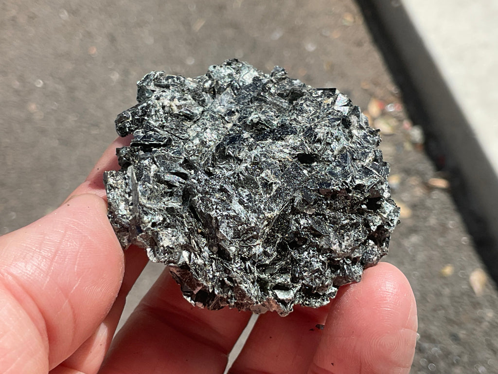70g Black Dravite in Matrix Specimen 3C from Yinnietharra Western Australia
