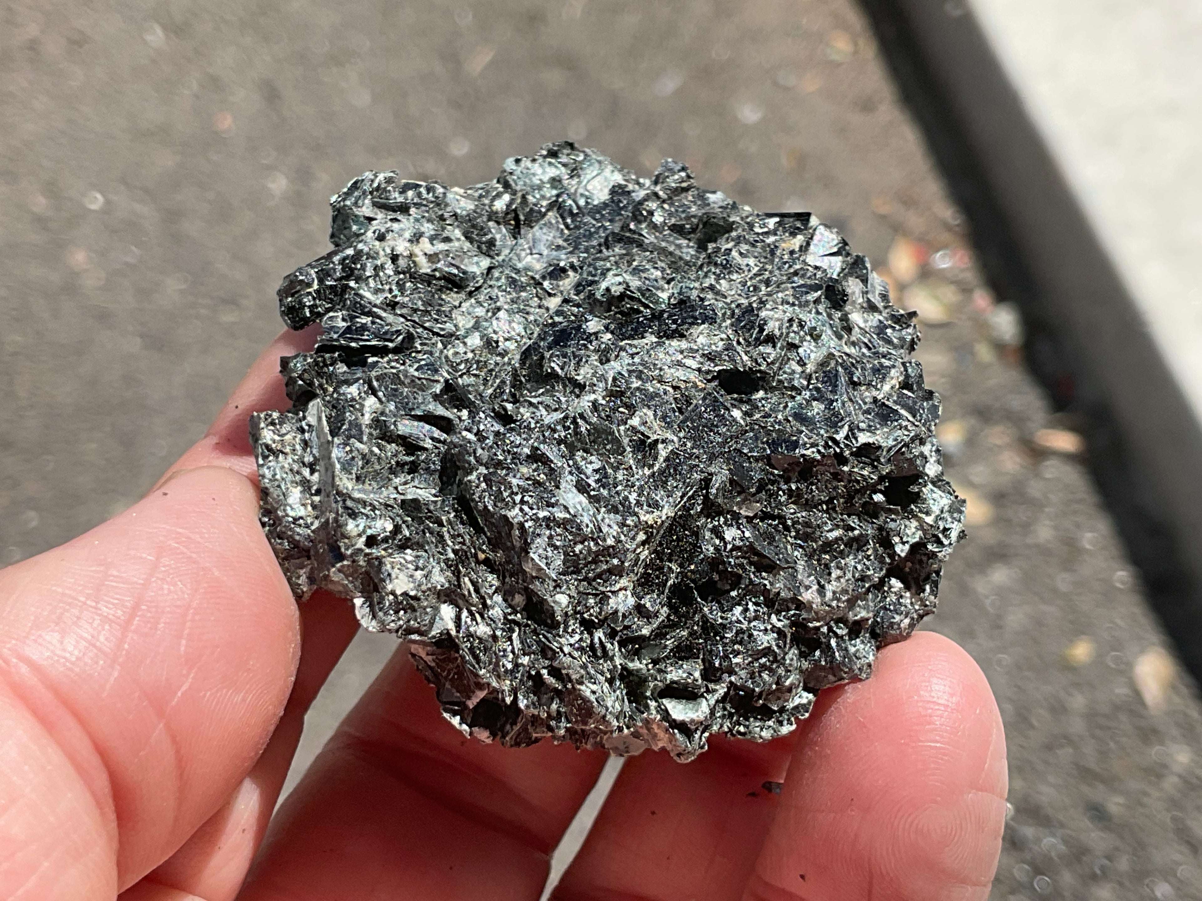 70g Black Dravite in Matrix Specimen 3C from Yinnietharra Western Australia