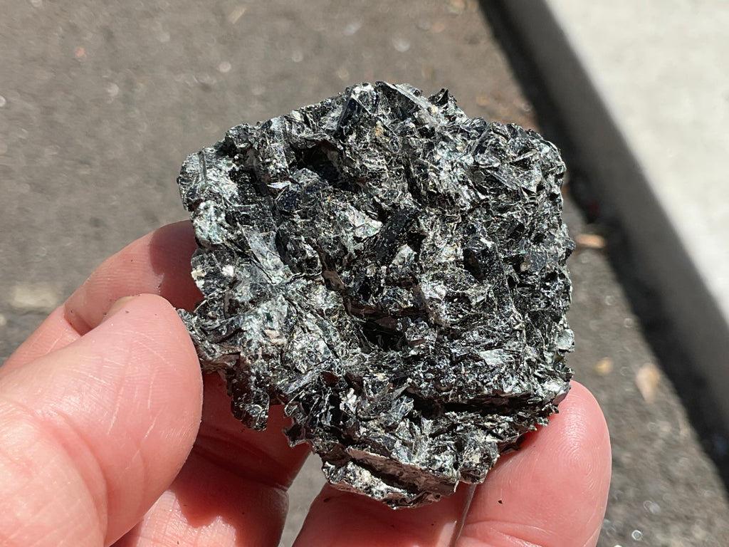 70g Black Dravite in Matrix Specimen 3C from Yinnietharra Western Australia