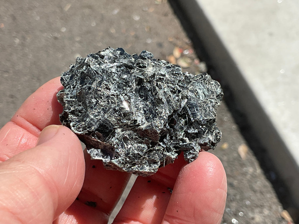 70g Black Dravite in Matrix Specimen 3C from Yinnietharra Western Australia