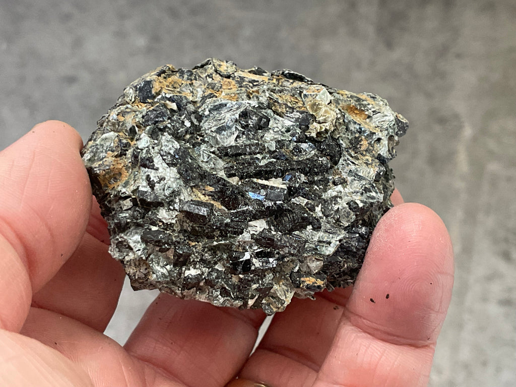 90g Black Dravite in Matrix Specimen 4B from Yinnietharra Western Australia