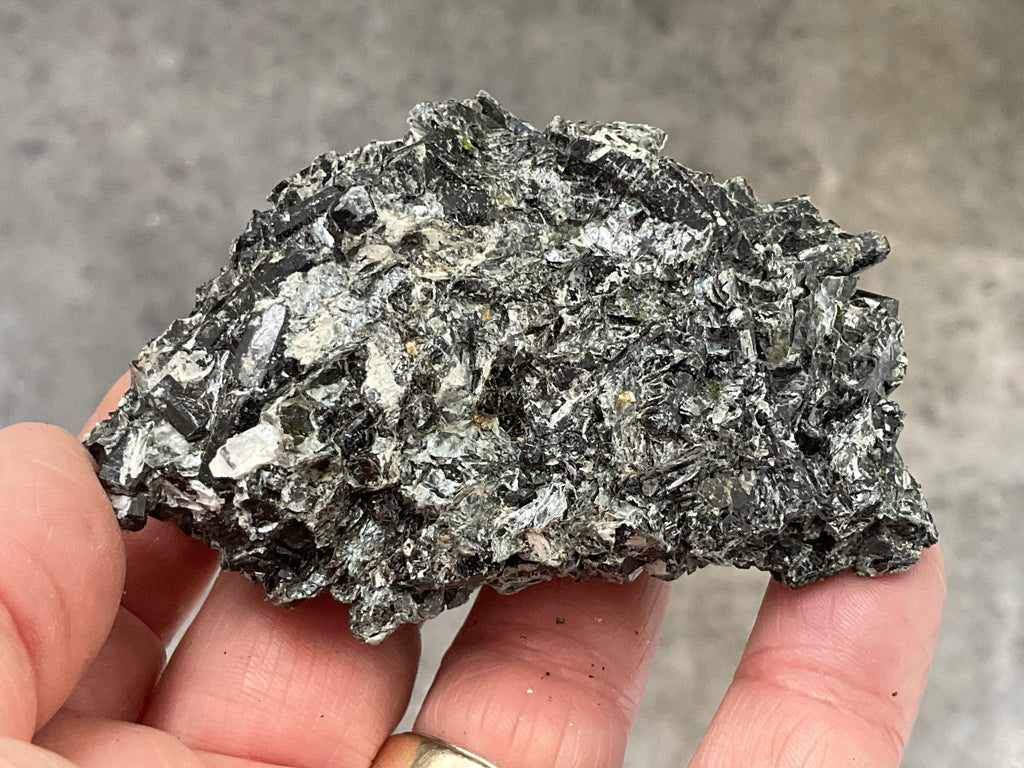 110g Black Dravite in Matrix Specimen 4C from Yinnietharra Western Australia