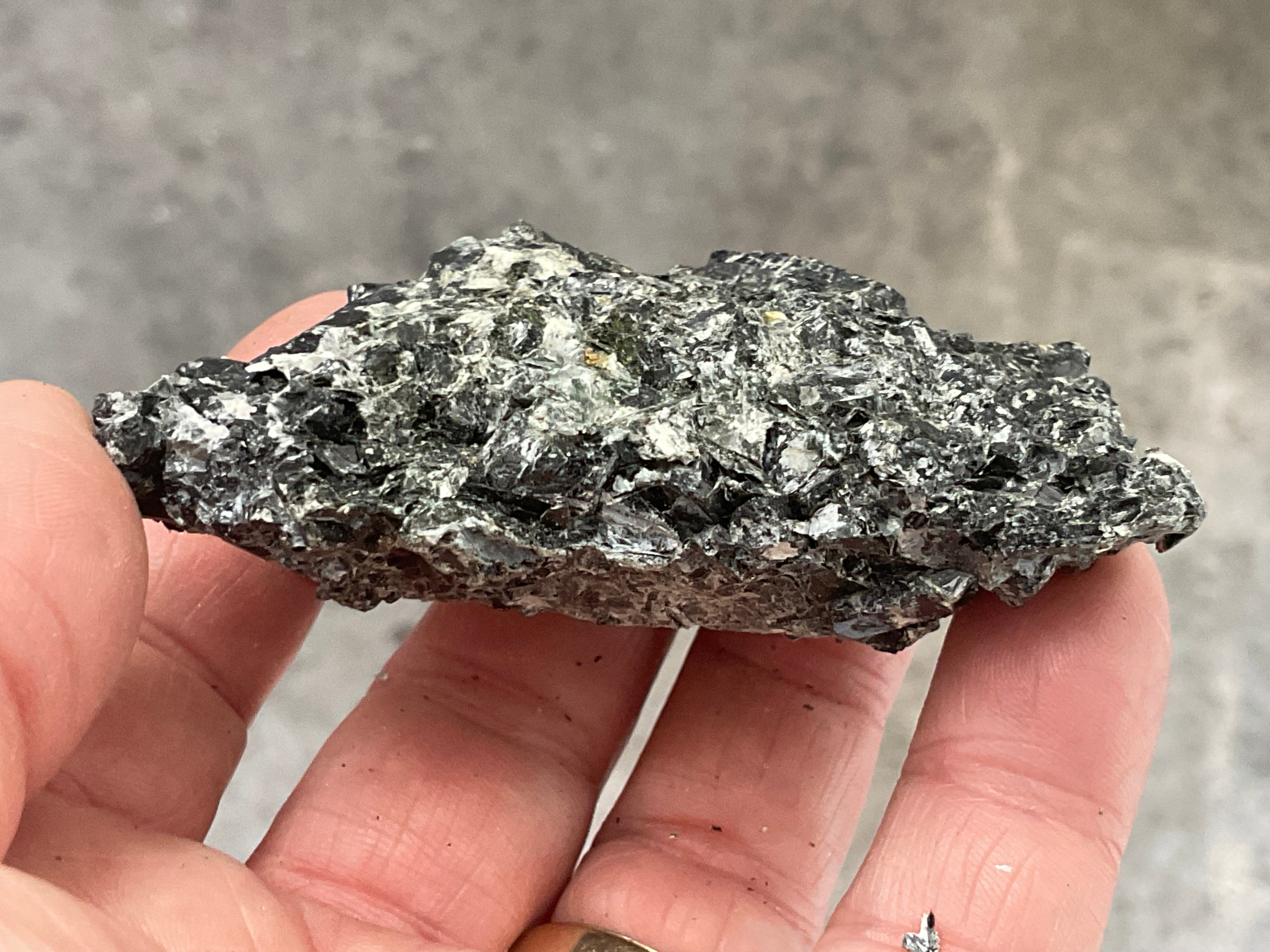 110g Black Dravite in Matrix Specimen 4C from Yinnietharra Western Australia
