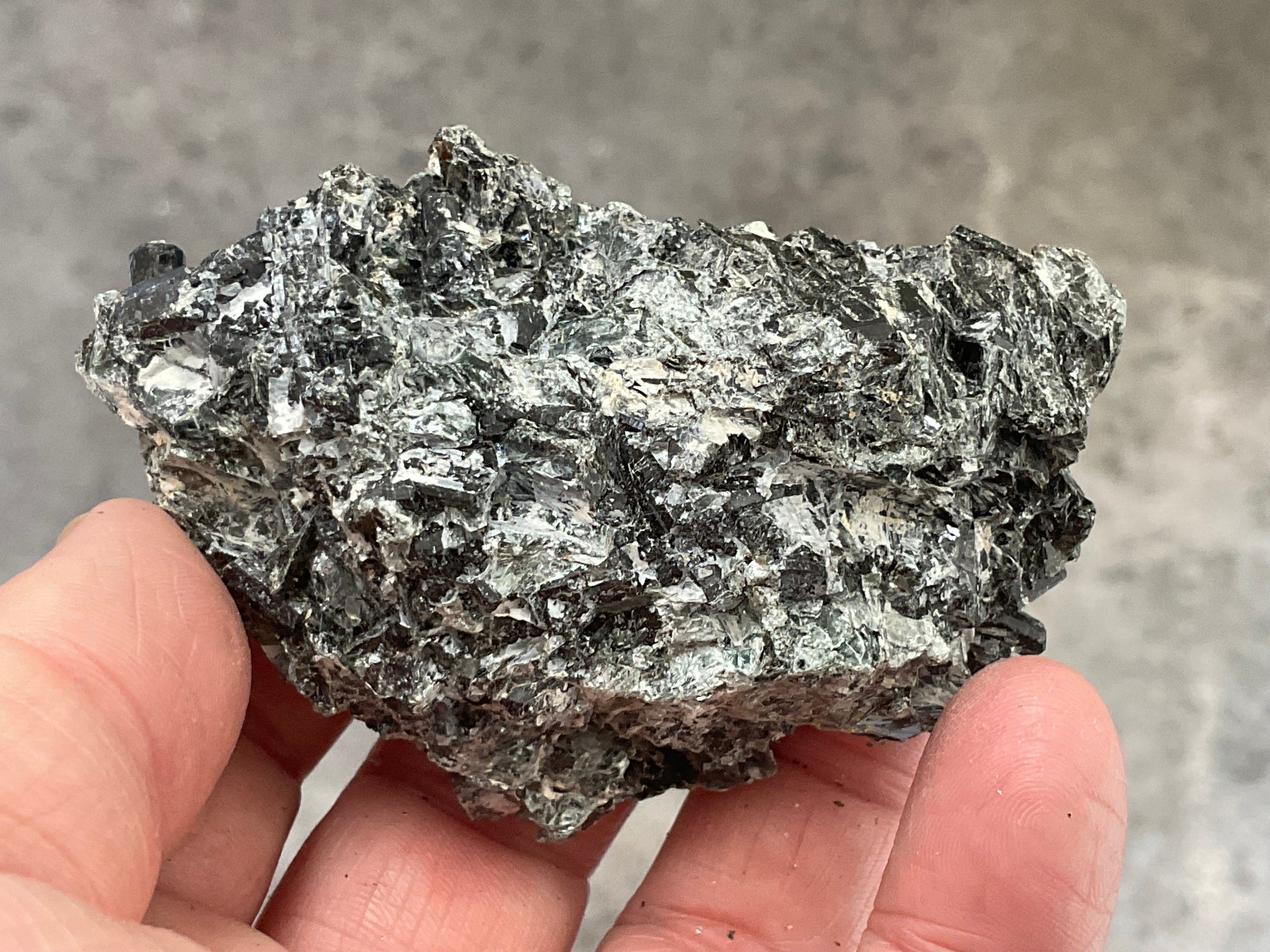 110g Black Dravite in Matrix Specimen 4C from Yinnietharra Western Australia