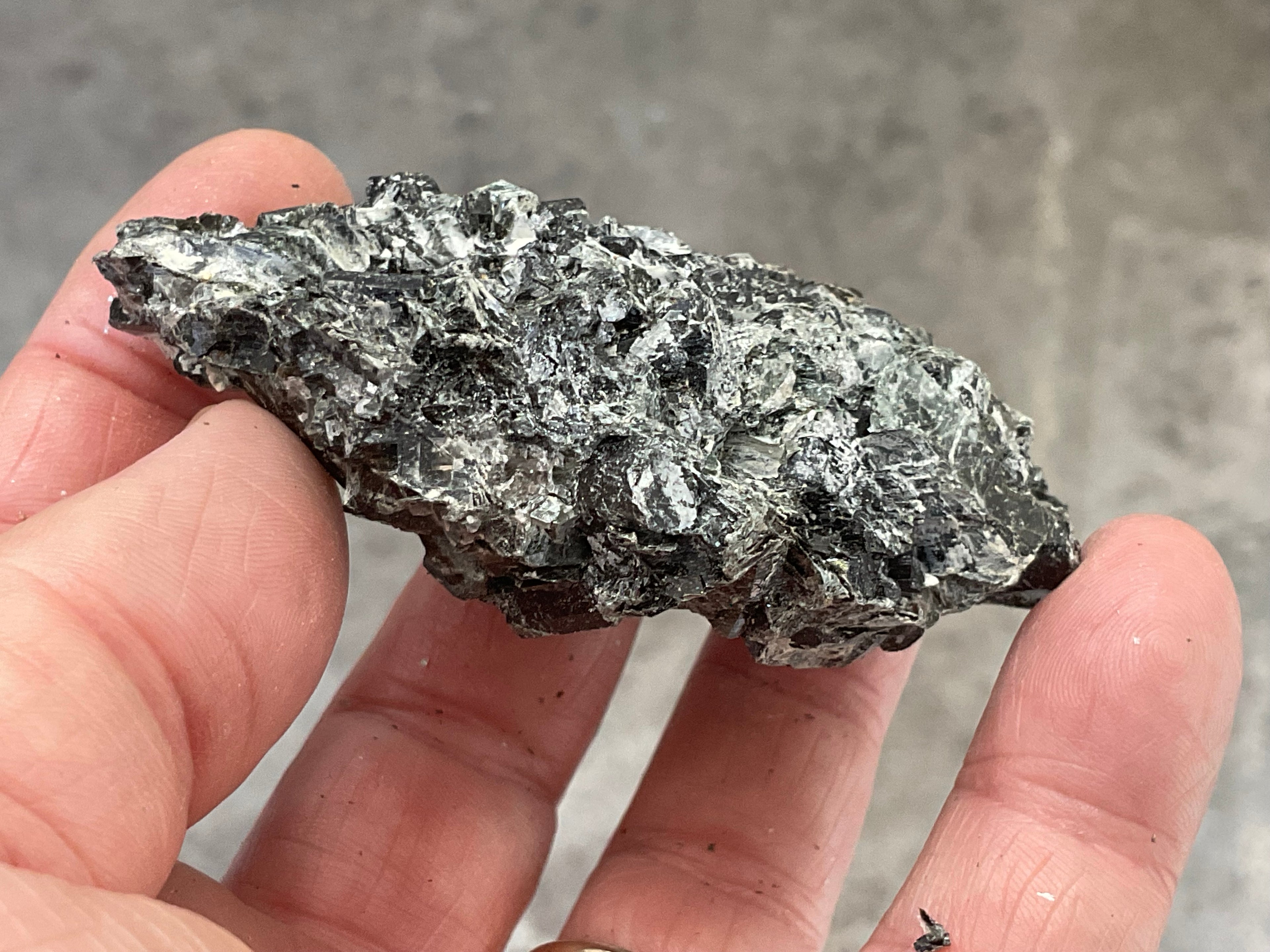 110g Black Dravite in Matrix Specimen 4C from Yinnietharra Western Australia