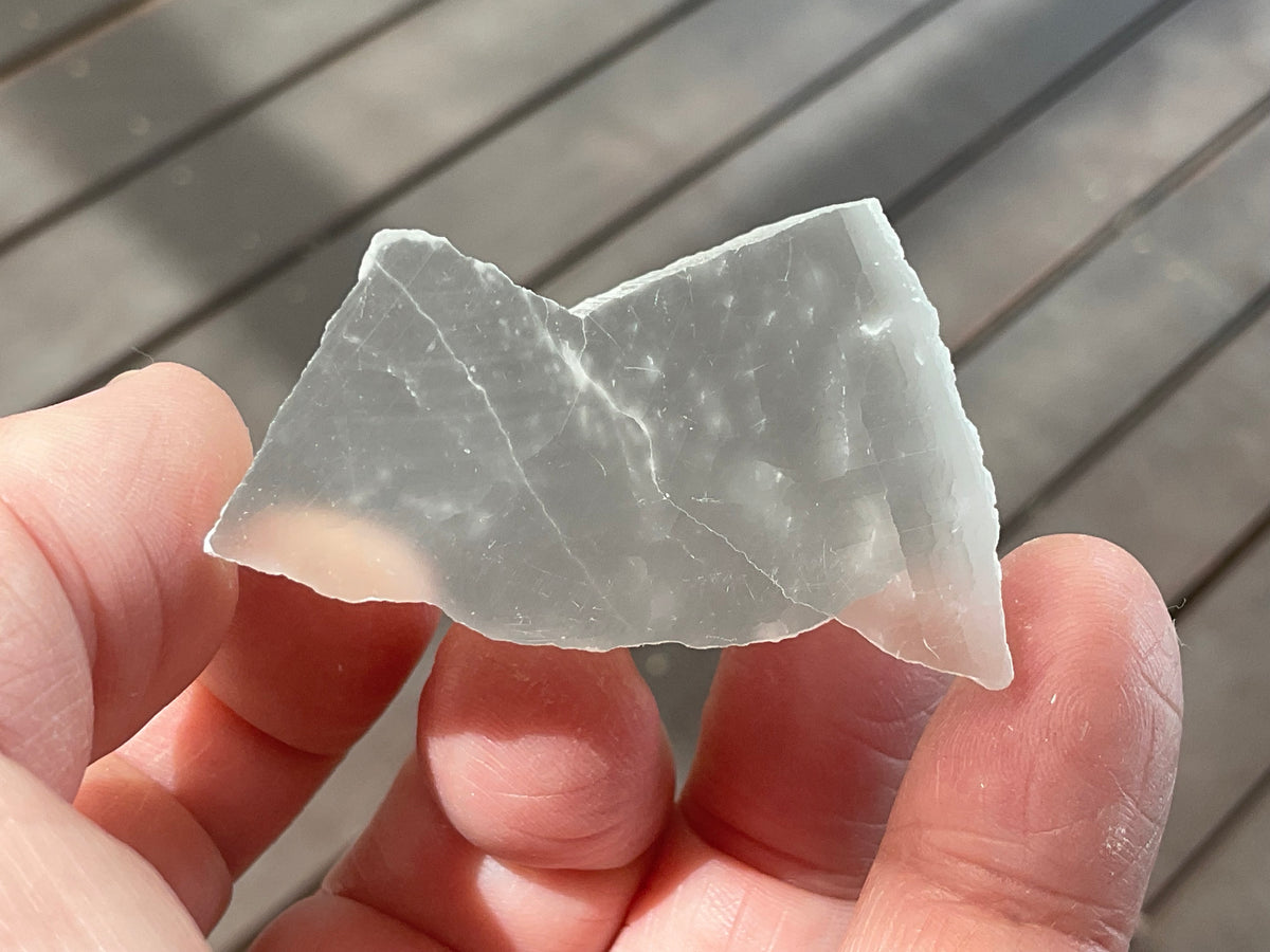 54g Satin Spar Gypsum Piece C