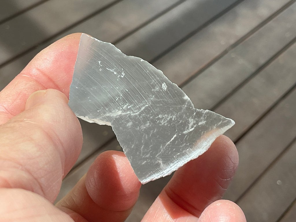 54g Satin Spar Gypsum Piece C