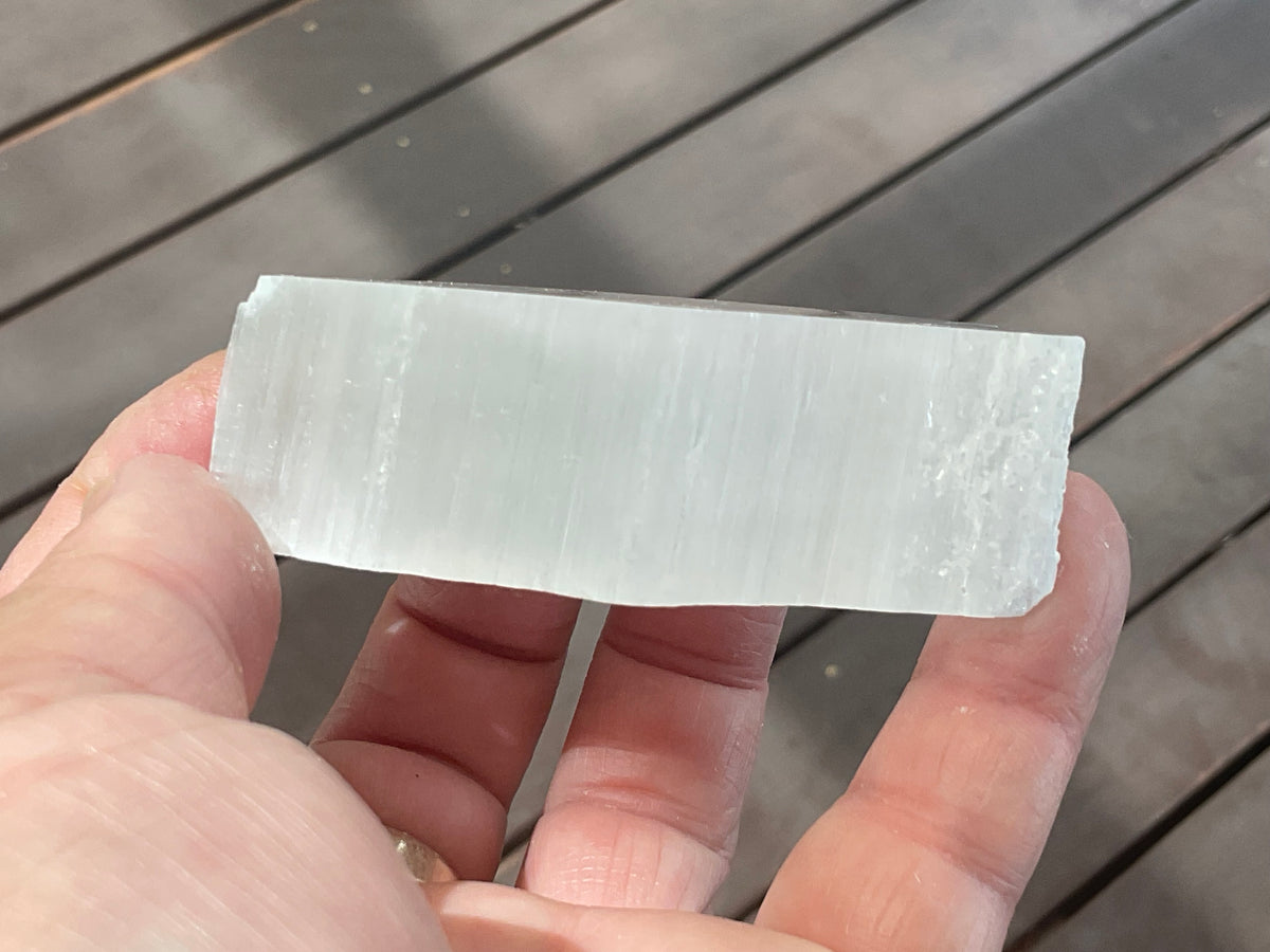 100g Satin Spar Gypsum Piece D