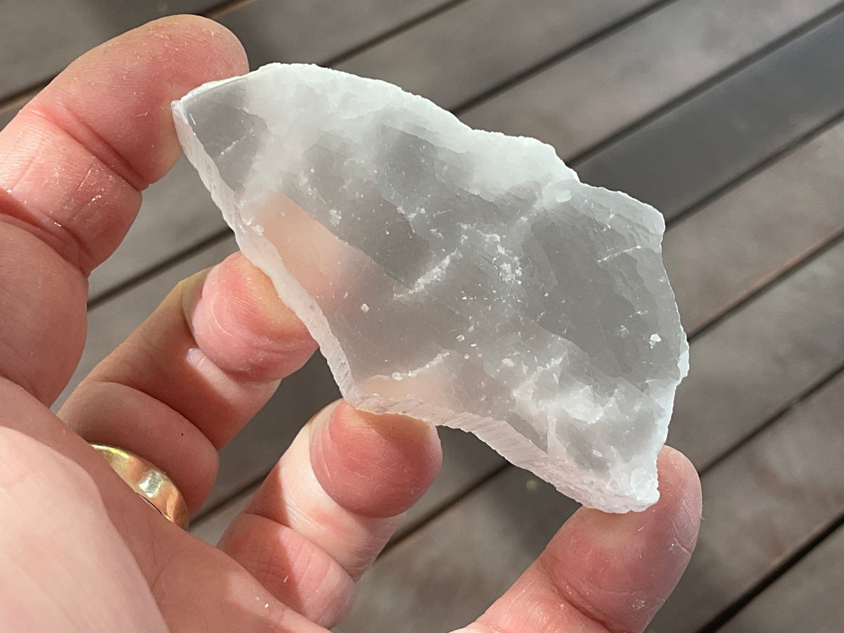 100g Satin Spar Gypsum Piece D