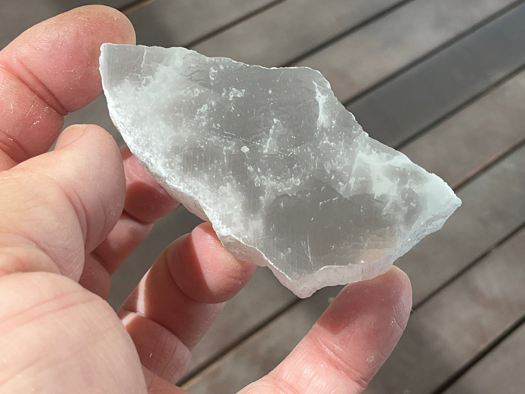 100g Satin Spar Gypsum Piece D