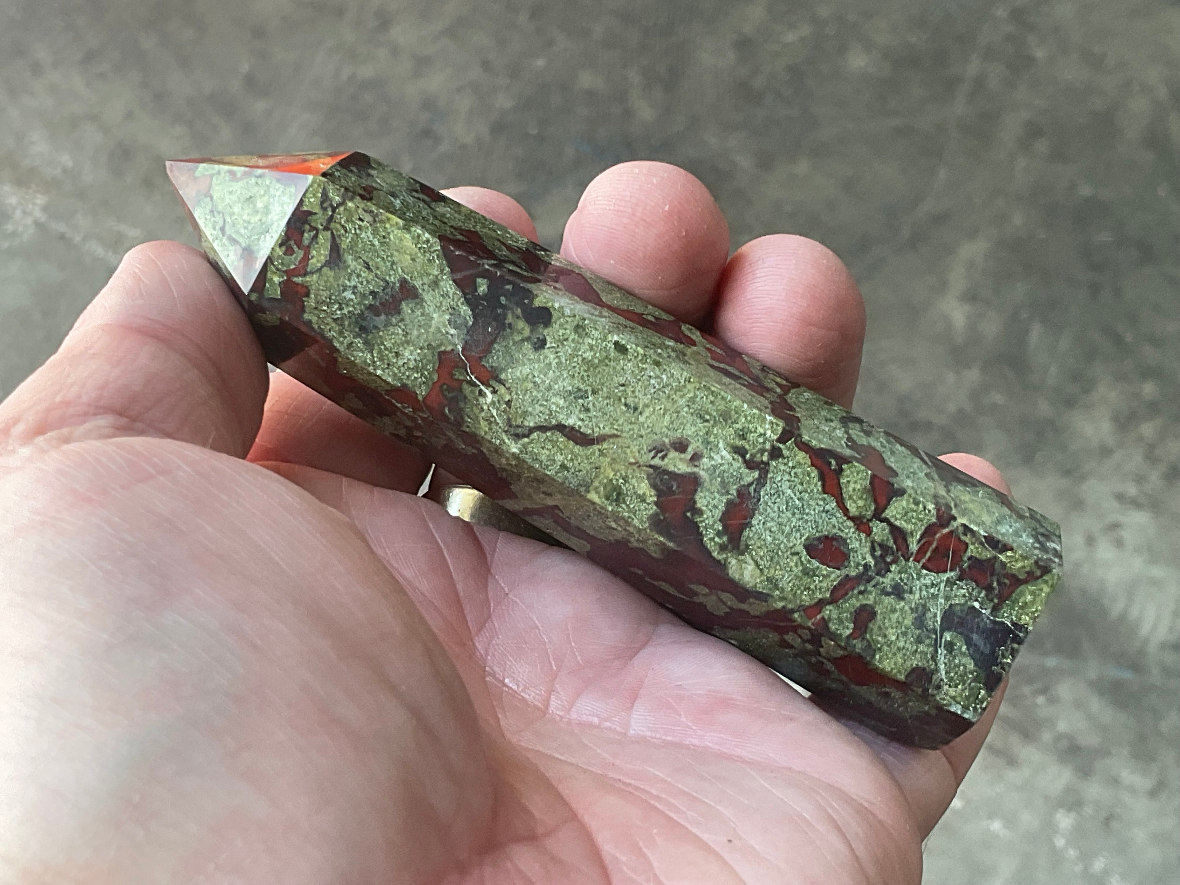 137g Dragons Blood Jasper Generator C