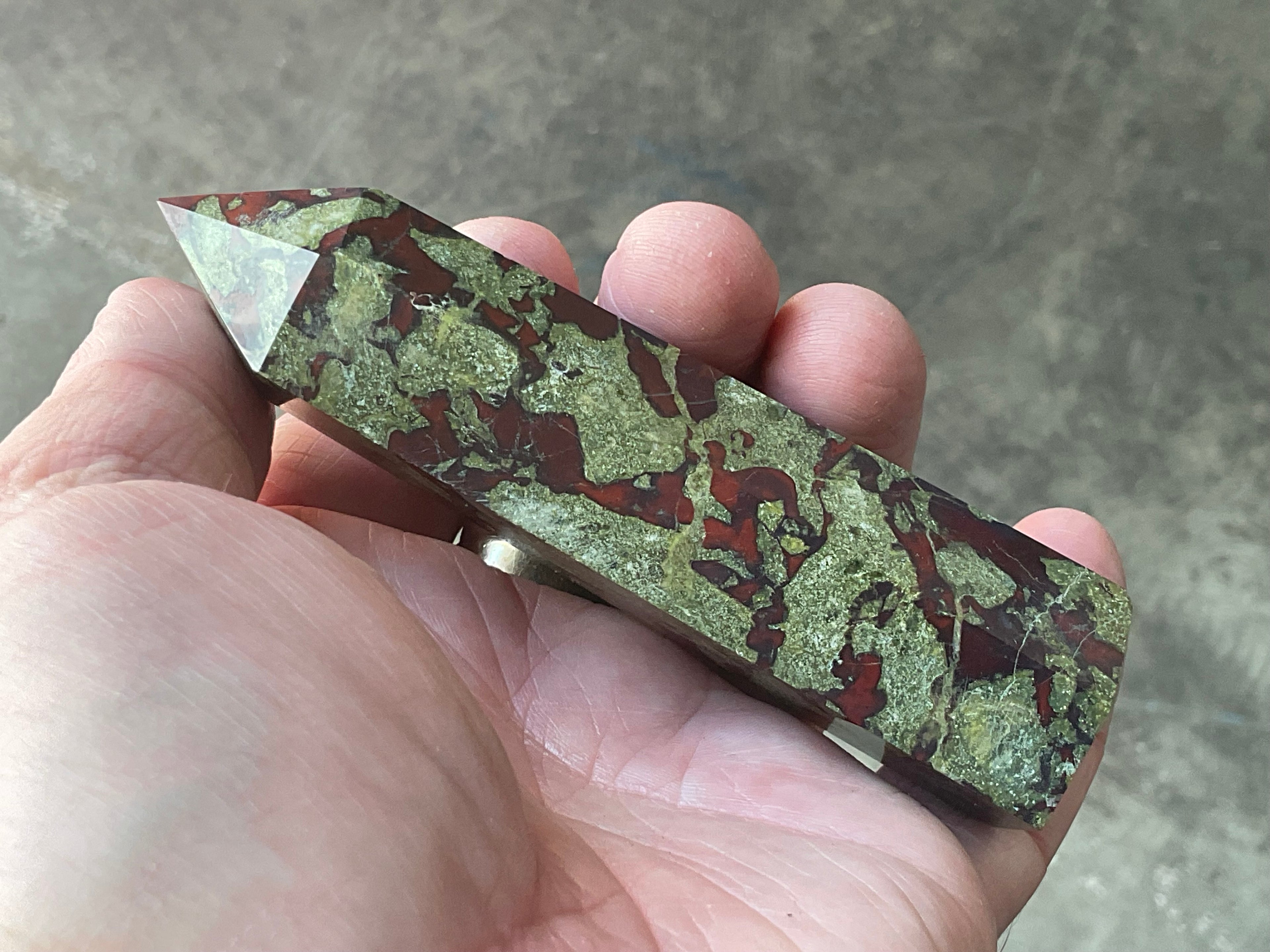 137g Dragons Blood Jasper Generator C