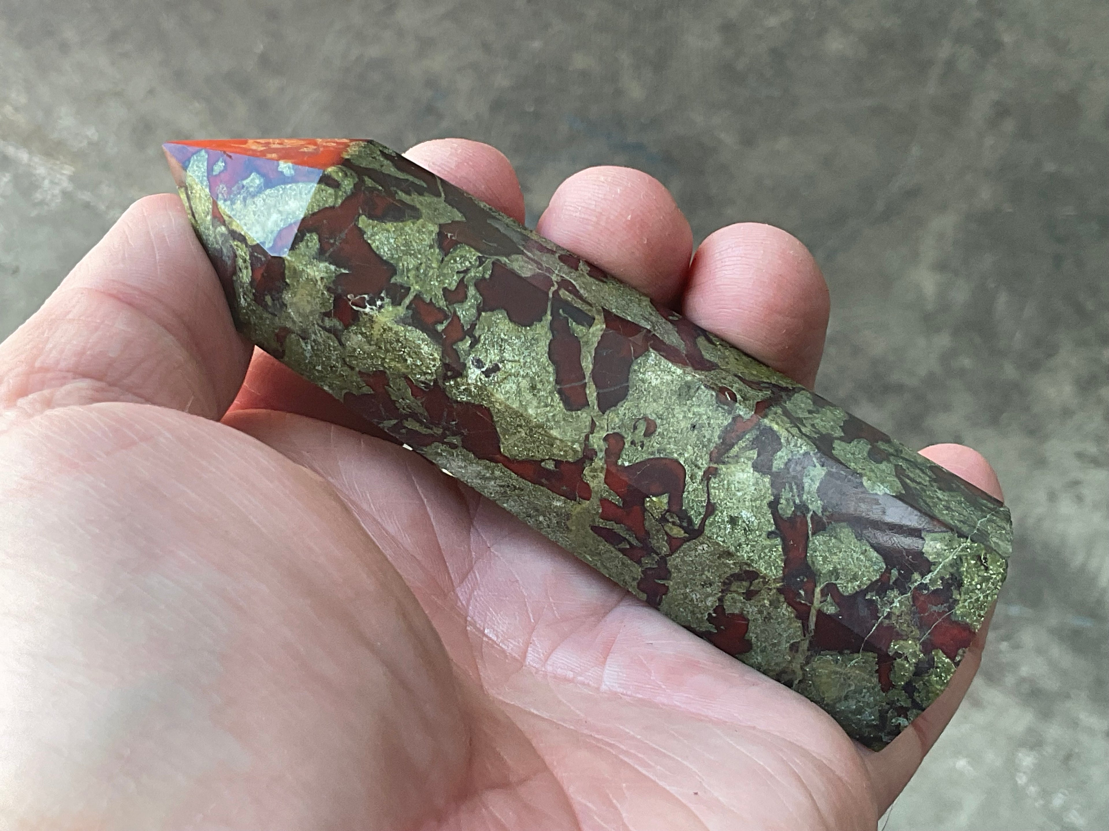 137g Dragons Blood Jasper Generator C